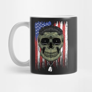 USA skull t-shirt 2020 T-Shirt Mug